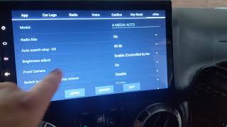 How to enable rear camera while driving on Android radio screenshot 3
