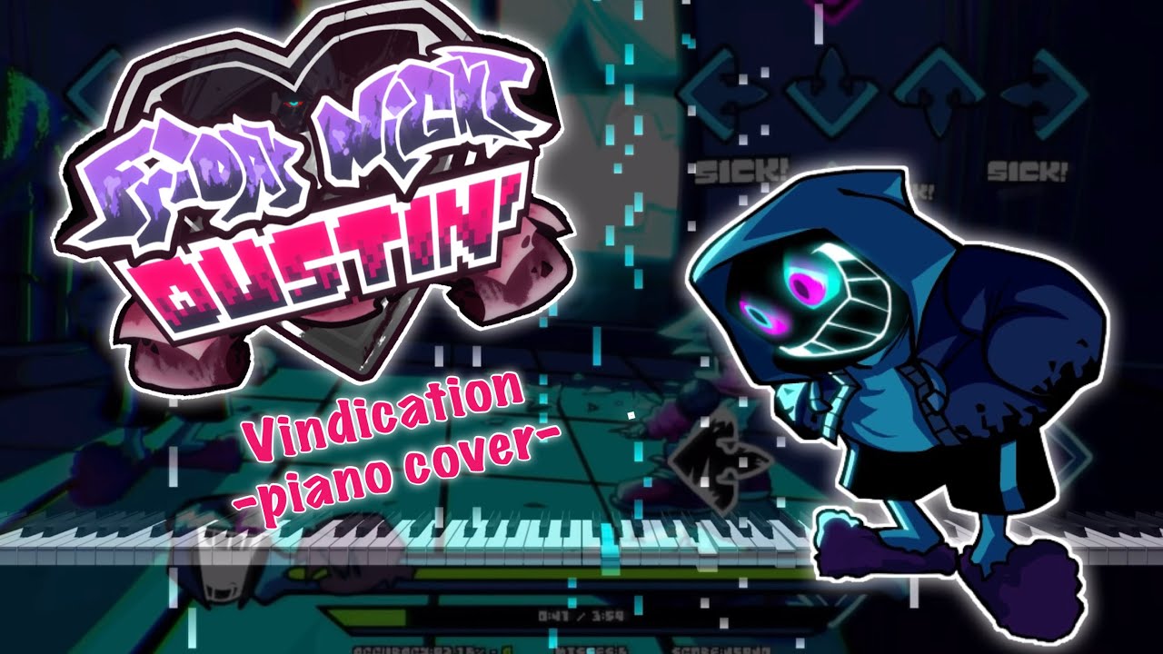 「Vindication」Friday Night Funkin' ~Piano Cover~ | ピアノカバー、耳コピ