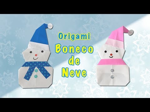 Vídeo: Como Fazer Um Boneco De Neve