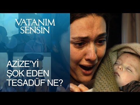 Azize'yi şok eden tesadüf ne? - Vatanım Sensin 44. Bölüm