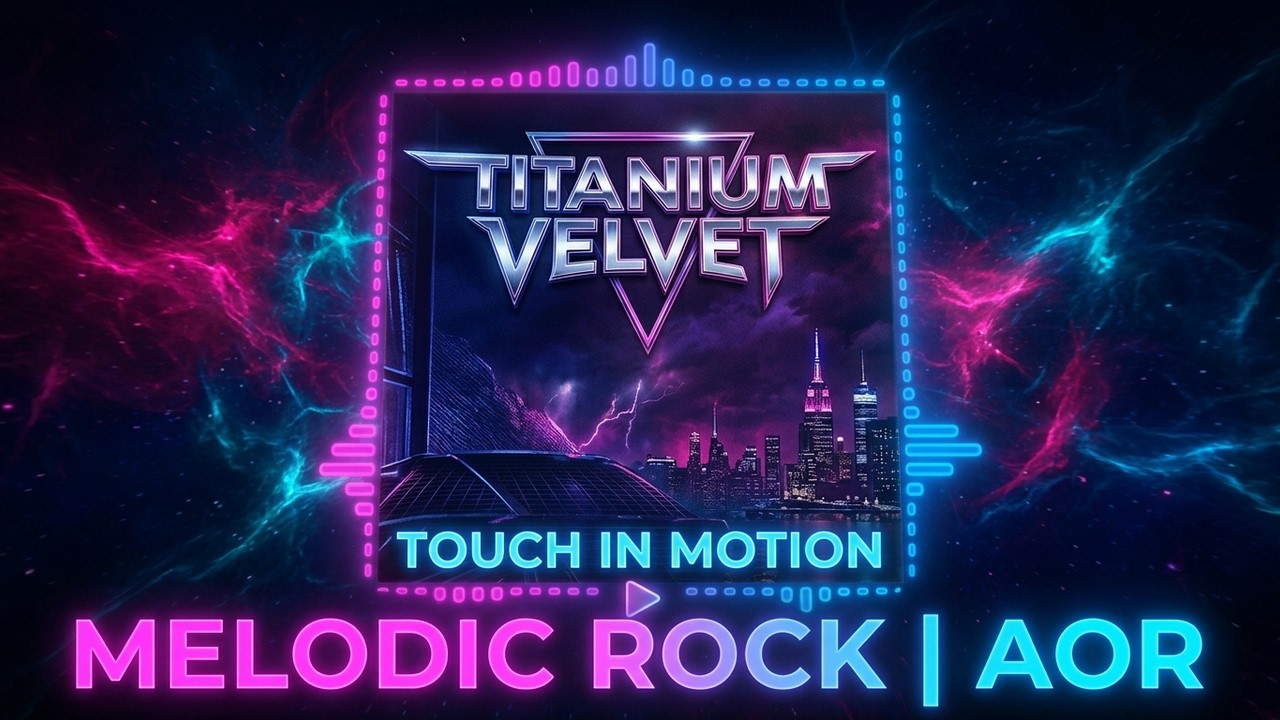 Touch in Motion - Titanium Velvet -Visualizer Video | AOR, Melodic