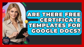 Are There Free Certificate Templates For Google Docs? - Graphic Design Nerd