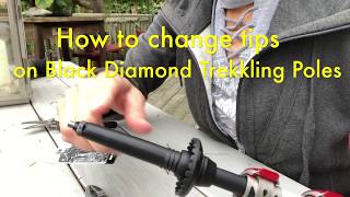 Black Diamond tech tip replacement