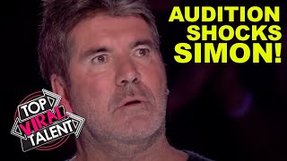 HORRIFIED AND SHOCKED SIMON COWELL Watches On As HE SETS HIMSELF ON FIRE During Audition!