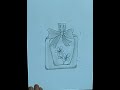  رسم زجاجة عطر طريقة سهلة سريعة للمبتدئين اشتراك بالقناة ليصلك جديدنا