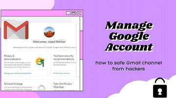 Manage Google Account : 2 step verification kaise kare | how to safe YouTube channel from hackers