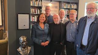Bust of James Connolly unveiled in memory of Rita O'Hare