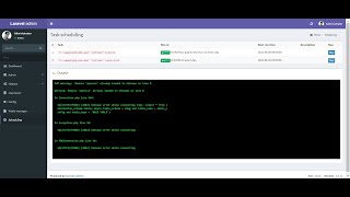 Install Scheduling Manager Extension | laravel-admin.org screenshot 5