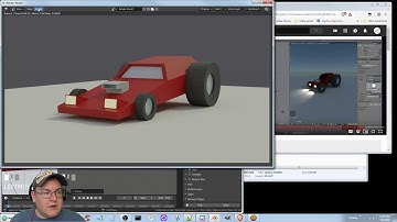 [Blender 2.8, Armory3D] Enchanted Lands Devlog #91 - Finishing low poly car in Blender 2.8