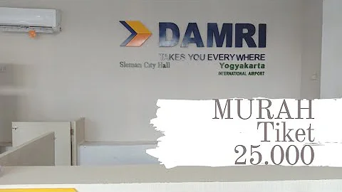 Pengalaman Naik DAMRI Dari Kota Yogyakarta Ke Bandara YIA Kulonprogo Tiket Murah Cuma 25 Ribu