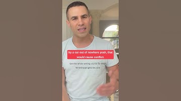 Tips to Write Great Cause and Effect Conflict for Your Book or Screenplay #shorts #writingtips