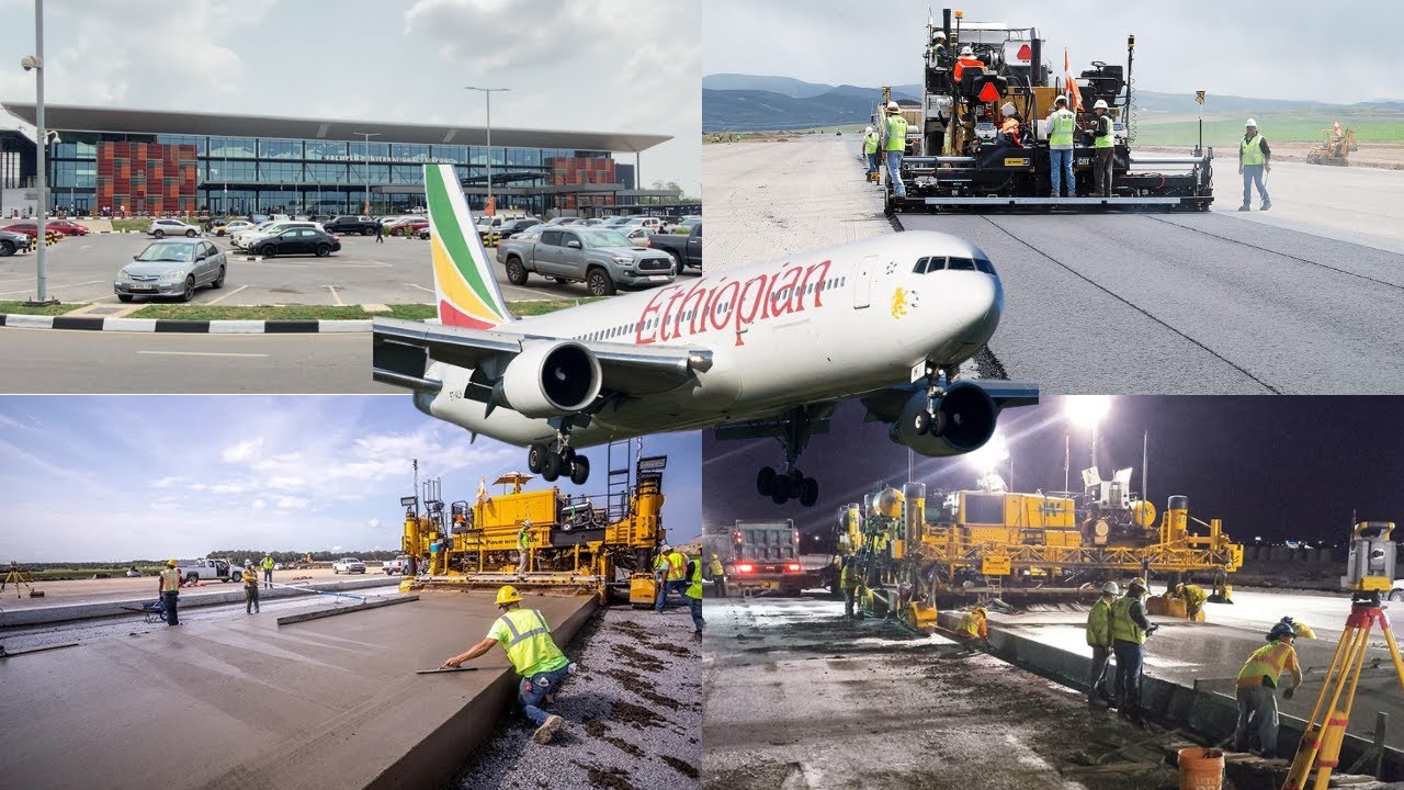 Super!  New Prempeh 1 International Airport's Runway Extension Project Has Began.