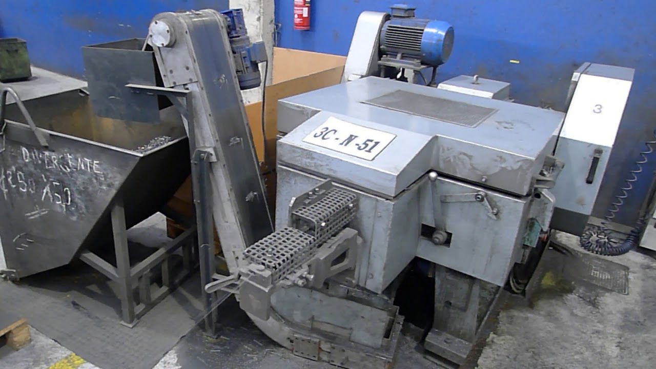 used Wafios N 51nail press - Bongard Machines GmbH & CO KG - YouTube