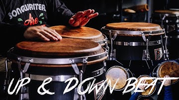 How To Do a Up & Down Beat Independence Exercise on Congas