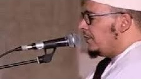 تلاوة نادرة للشيخ عمر القزابري وهو صغير السن