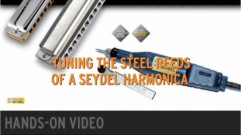 SEYDEL HANDS-ON VIDEO: TUNING THE STEEL REEDS OF A SEYDEL HARMONICA