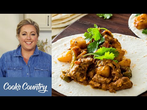 How to Make Carne Guisada and Green Chile Chicken Enchiladas | America