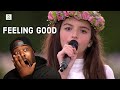 MUSIC HISTORIAN REACTS TO Angelina Jordan - Feeling Good Performs at Allsang På Grensen  Reaction