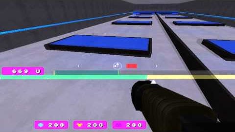 [QUAKE3] Defrag mod - Lewi (learning strafe jumps)