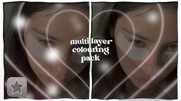 multi layer colouring pack on videostar