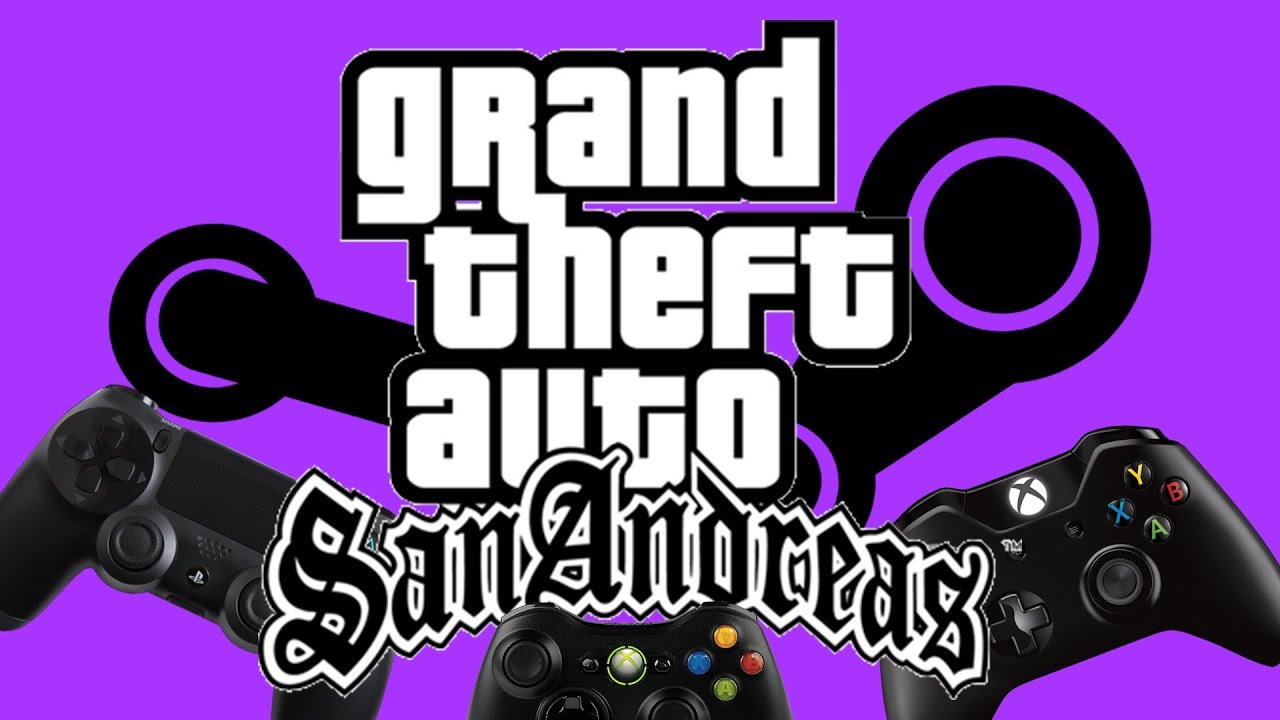 Celsius kvælende knap How to play San Andreas on Steam with an Xbox One, PS4 or Xbox 360 Controller  PC [OUTDATED] - YouTube