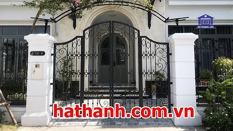 Cổng sắt CNC và lan can sắt CNC thi công lắp đặt giá rẻ tại Hoàn Kiếm Hà Nội