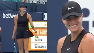 Tennis Points that Made WTA Players SMILE and LAUGH
