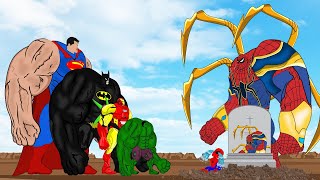 Team HULK, SUPER MAN, BATMAN vs IRON SPIDERMAN : Returning from the Dead SECRET - SUPER HEROES MOVIE