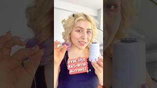 Evde Iple Kaş-Bıyık Alıyoruz ......