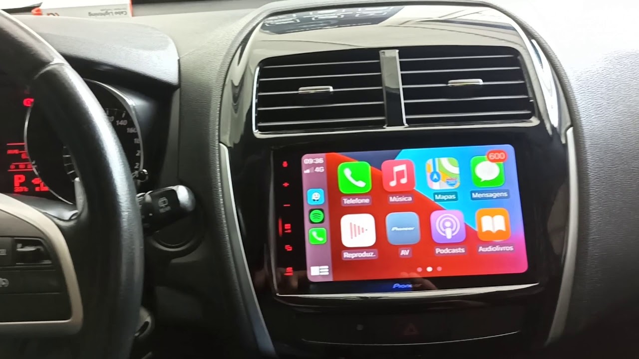 Mitsubishi ASX - Pioneer 8" CarPlay e Android Auto - ArtsomAuto