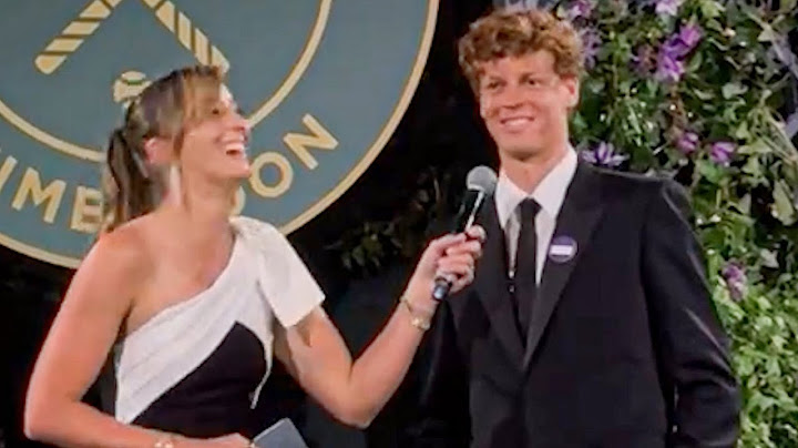 Jannik Sinner's Emotional Speech at Champions' Dinner after Winning the Wimbledon 2025 Trophy