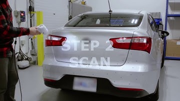 peel 3d™ | Handheld 3D Scanner Demo | Car Section