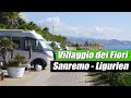 #6 Adria Compact Supreme DL - Sanremo - Ligurien - Camping Villaggio dei Fiori - Urlaub unter Palmen