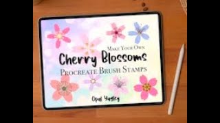 Make Your Own Cherry Blossom Procreate Brush Stamos screenshot 2