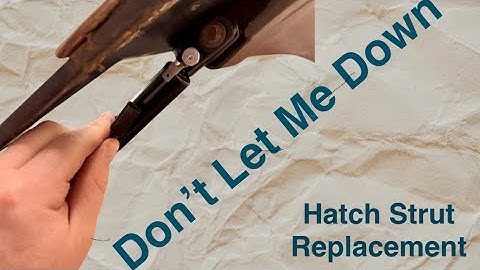 Installing Rear Hatch Struts on My 1983 Camaro |  DIY Dad Gets It Done