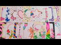 10 beautiful border designs for projects handmade| simple border designs| notebook border designs