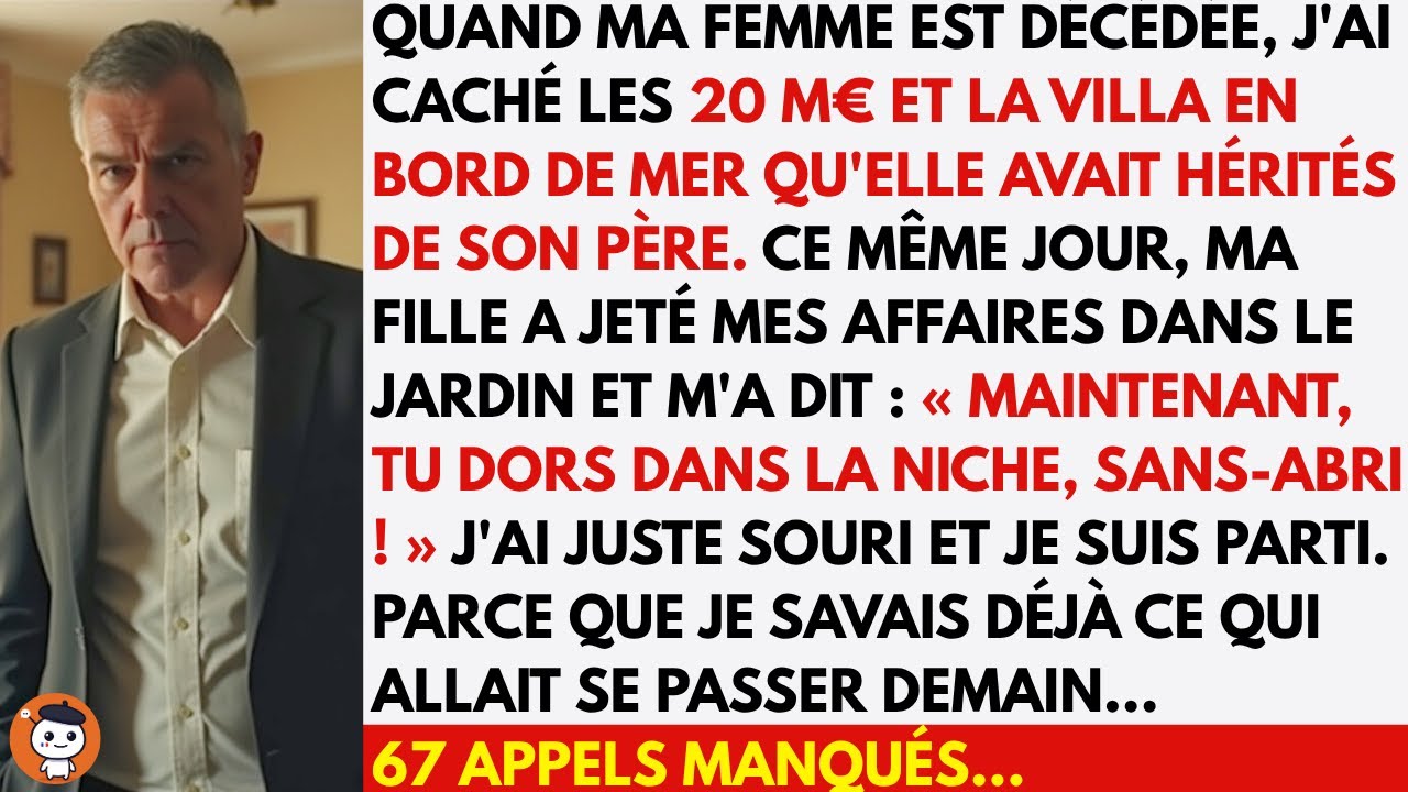 Après la mort de ma femme, ma fille m’a dit : « Dors dans la niche du chien. »