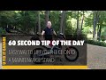 Easy way to lift a motorcycle onto a maintenance stand