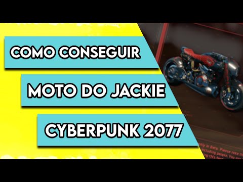 Vídeo: Onde está a moto cyberpunk de jackie?