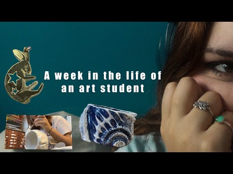a week in the life of an art student