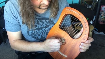 Aklot 16 strings harp