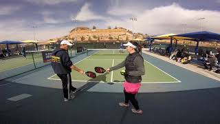 2019 Rock n Roll Triples Pickleball Tournament Mixed Doubles 5.0 35+ R6