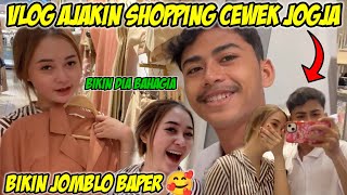 VLOG AJAKIN CEWEK JOGJA SHOPPING‼️BIKIN DIA BAHAGIA 🥰