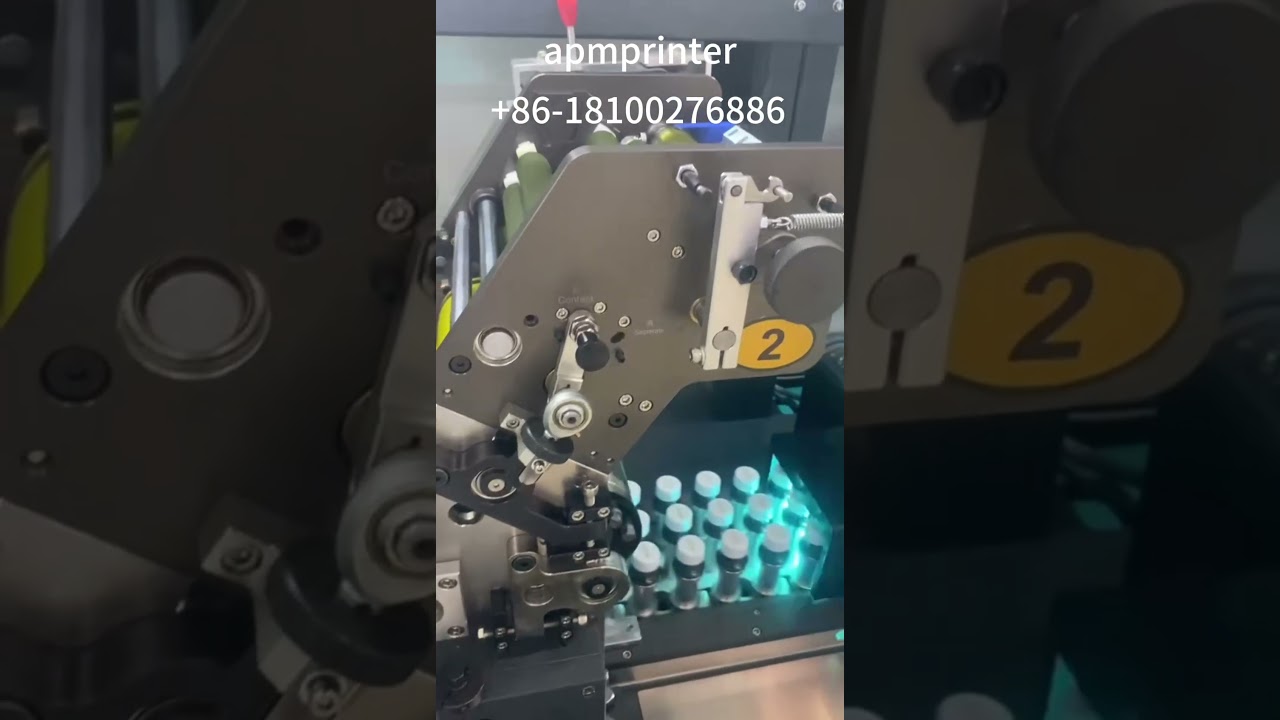 High speed cap printing machine