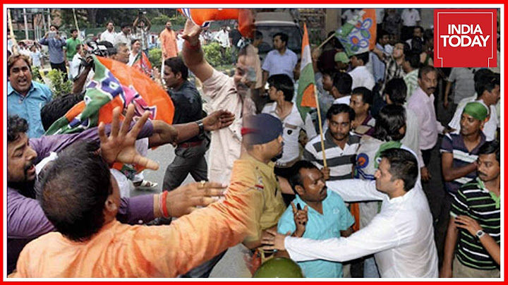 TMC- BJP Tension Escalates ; Both Parties Stage Protest Rally