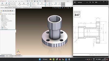 belajar solidworks pemula 3d latihan