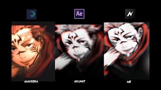 After Effects vs Alight Motion vs Node Video / unit.69 remake(ig) 💙 screenshot 4