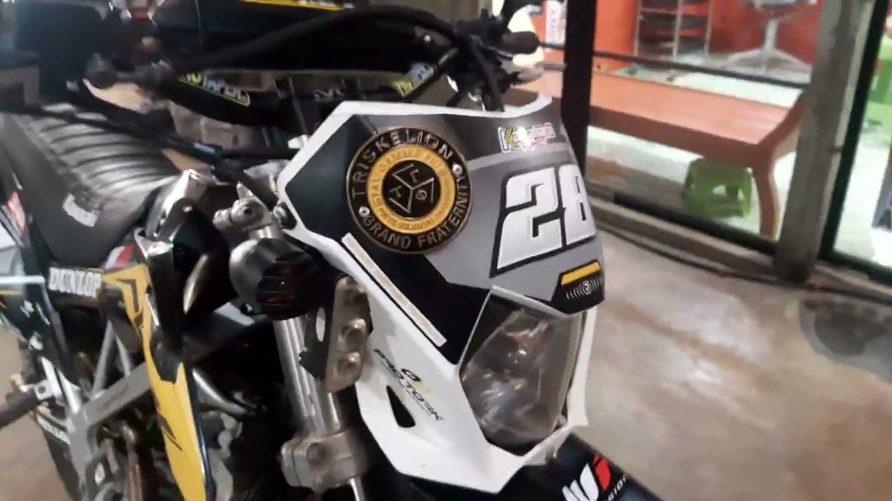 KLX 150L Modified..SuperMoto 17  inches SPD RIM 3.5 Rear 3.0