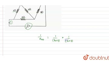 For the network shown in the figure the value of the current i is | 12 | CURRENT ELECTRICITY | P...