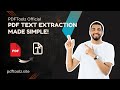 How to Extract Text from PDF | Simple &amp; Easy Method!